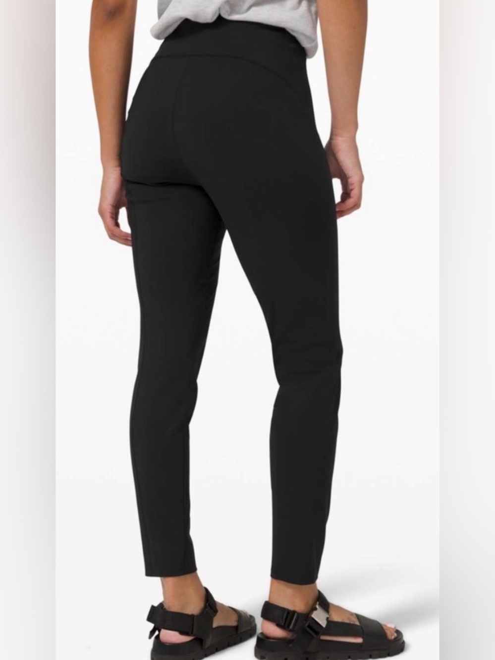 Lululemon Here To There High-Rise 7/8 Pant In Black | Color: Black  size 10